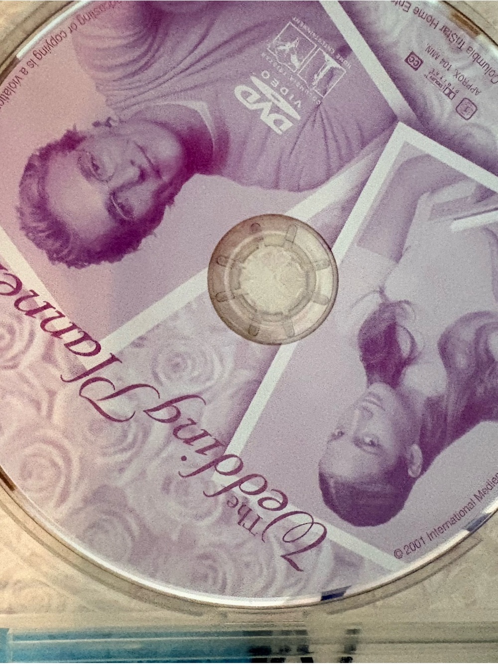 Source Unknown Purple DVD Disc